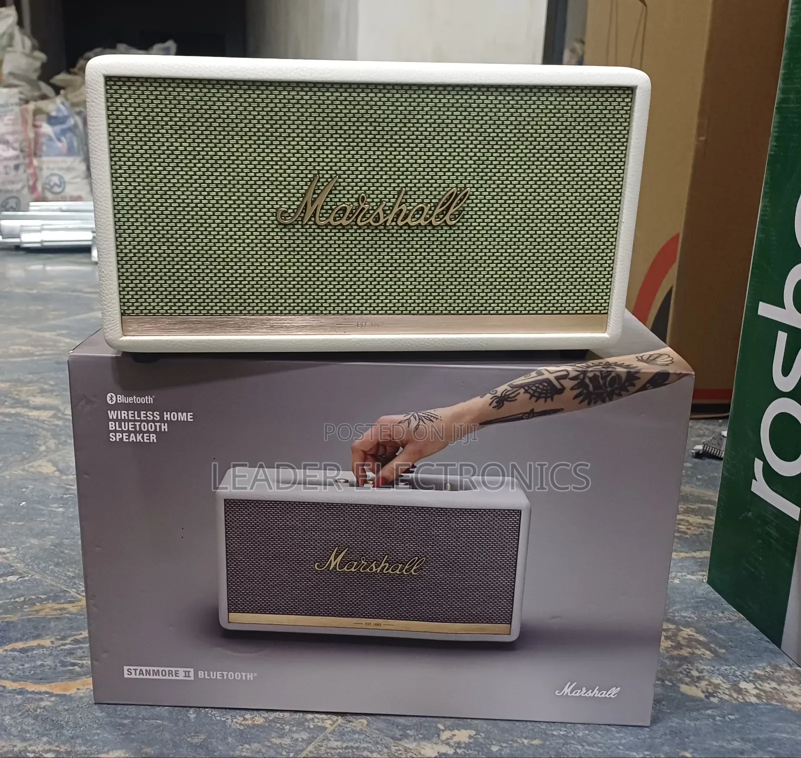 Marshall Stanmore Ii 80 W Bluetooth Speaker (White Stereo Channel