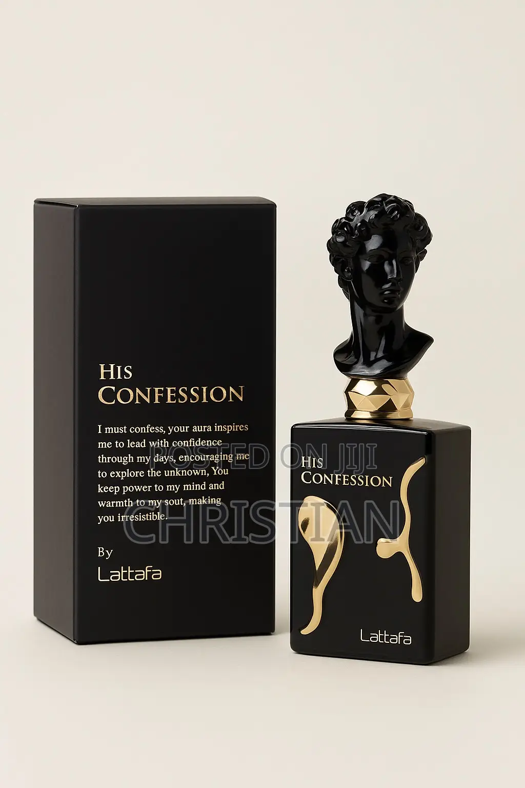 His Confession by Lattafa Eau De Perfume for Men