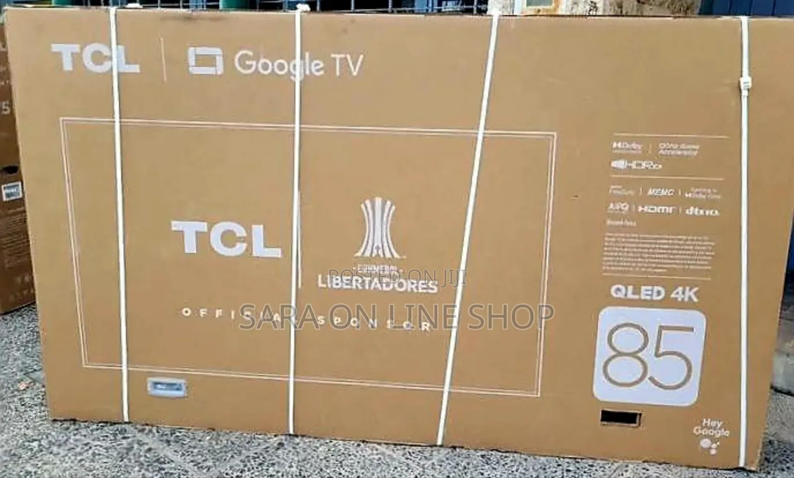●○Tcl 85" Qled Google Tv New Model ♡Free Delivery