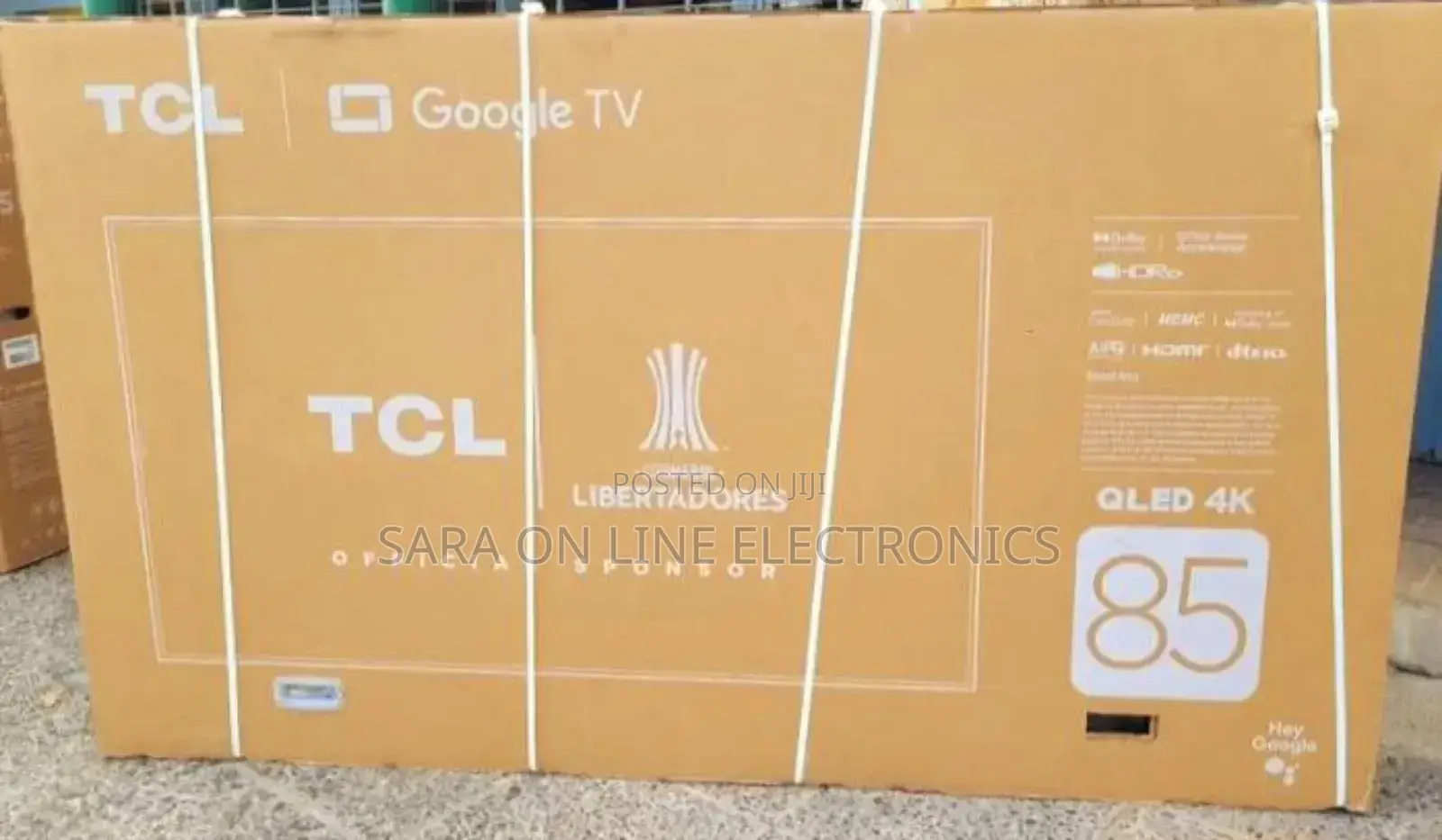 ●○Tcl 85" Qled Google Tv New Model ♡Free Delivery