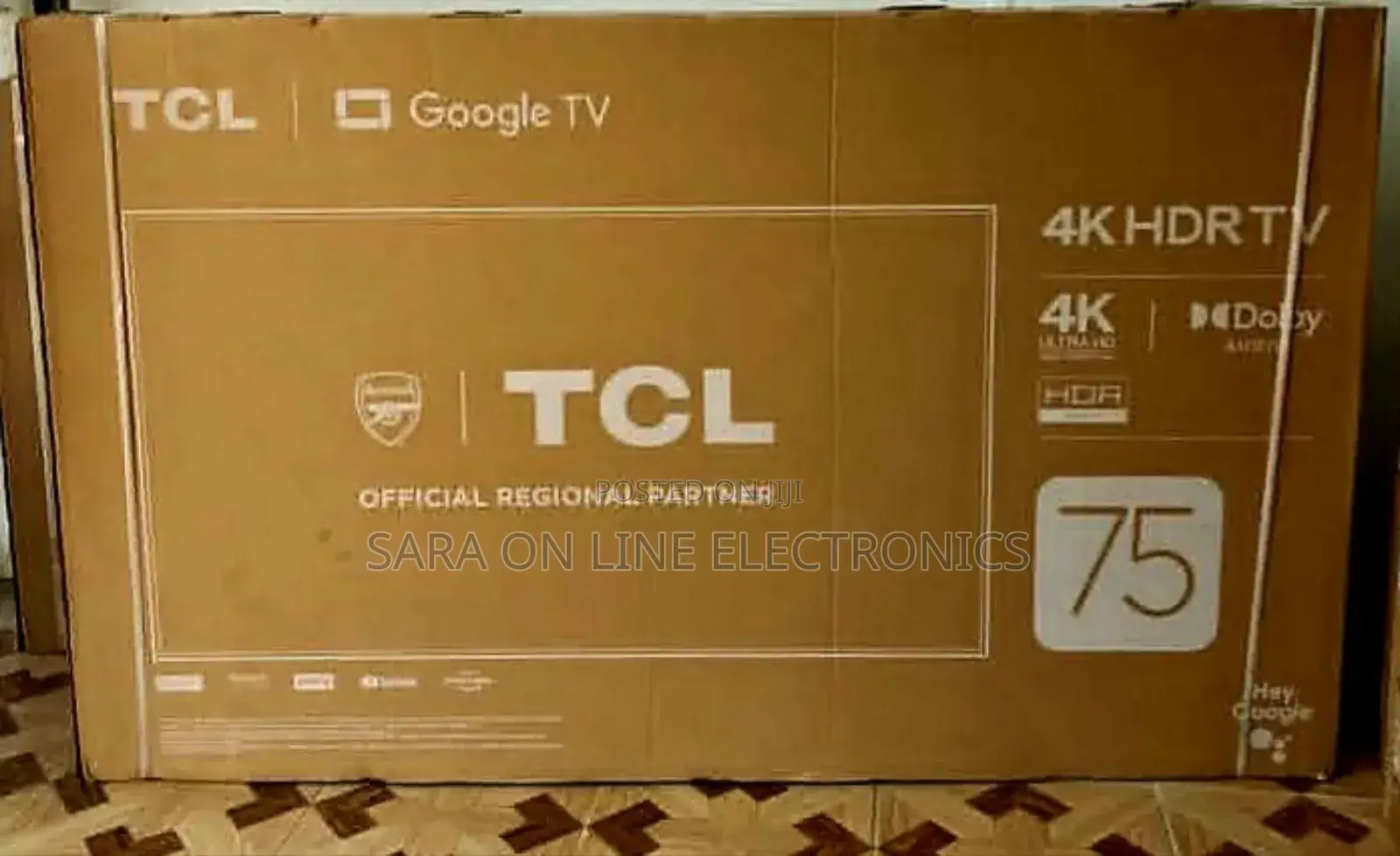 ◇◇Tcl 75" HDR Tv *New Model ◇◇Free Delivery