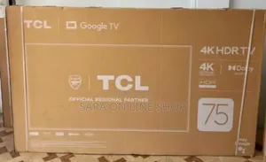 ◇◇Tcl 75" HDR Tv *New Model ◇◇Free Delivery