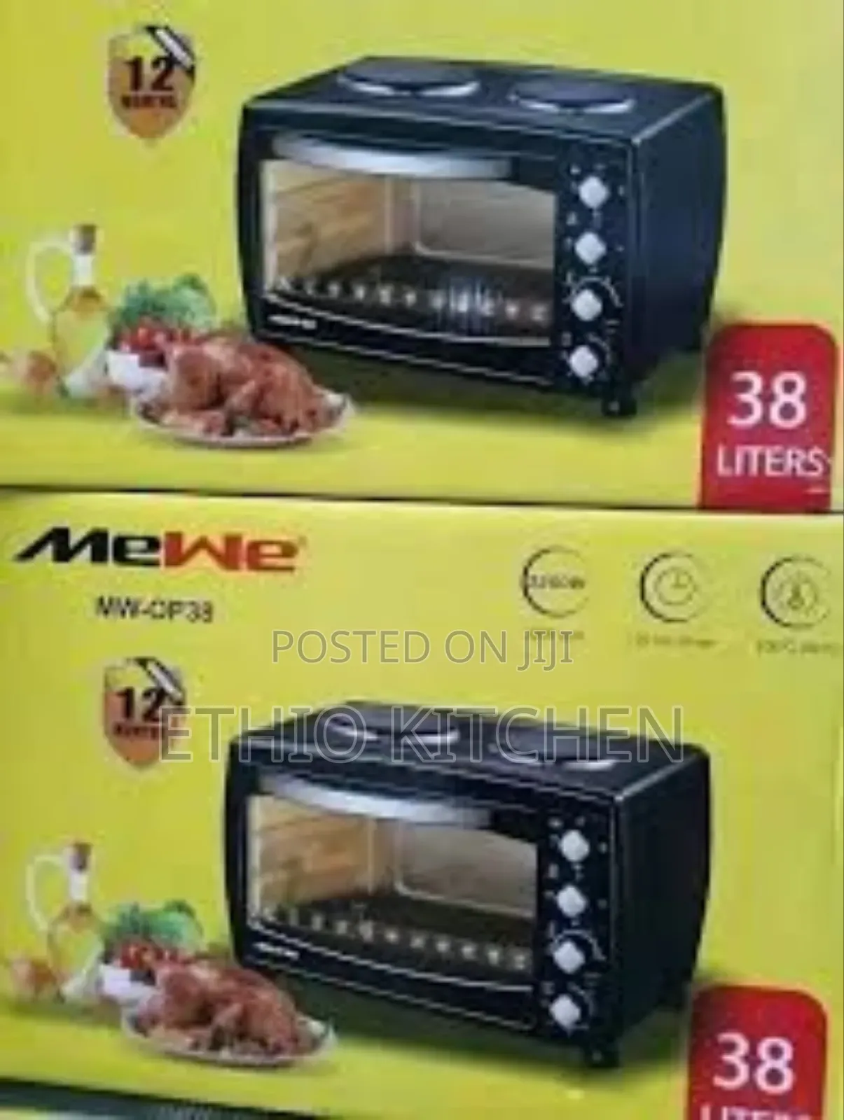 Mewe 38 Liter Mini Oven