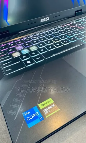 New Laptop MSI Crosshair 15 B12U 16GB Intel Core I7 SSD 1T