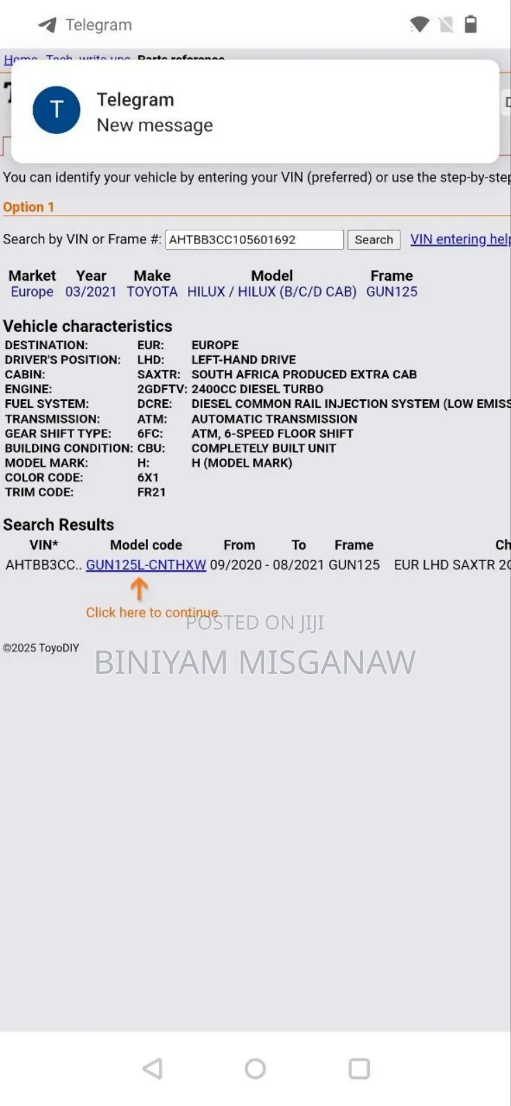 Toyota Hilux 2021 Gray