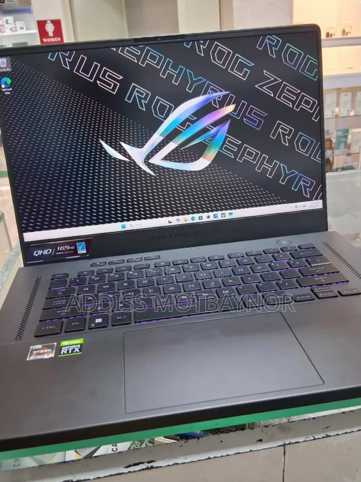 New Laptop Asus ROG Zephyrus G15 16GB Intel Core I7 SSD 1T