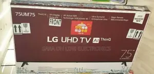 ●●Lg 75" Uhd Tv 75um75 New Model 10year Warranty Free Delivery