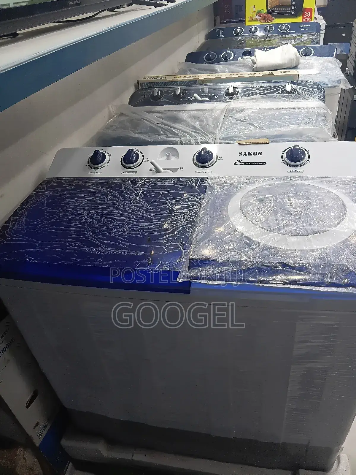 Sakon 15.Kg Washing Machin Manual System