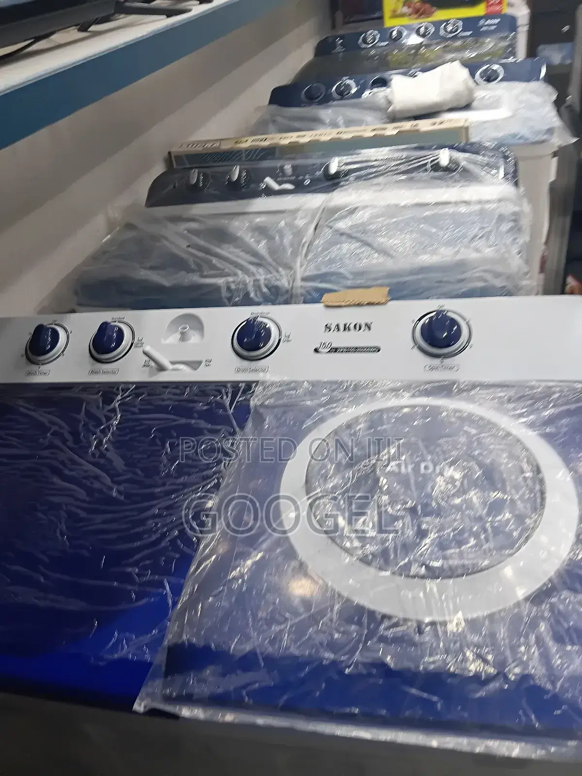 Sakon 15.Kg Washing Machin Manual System