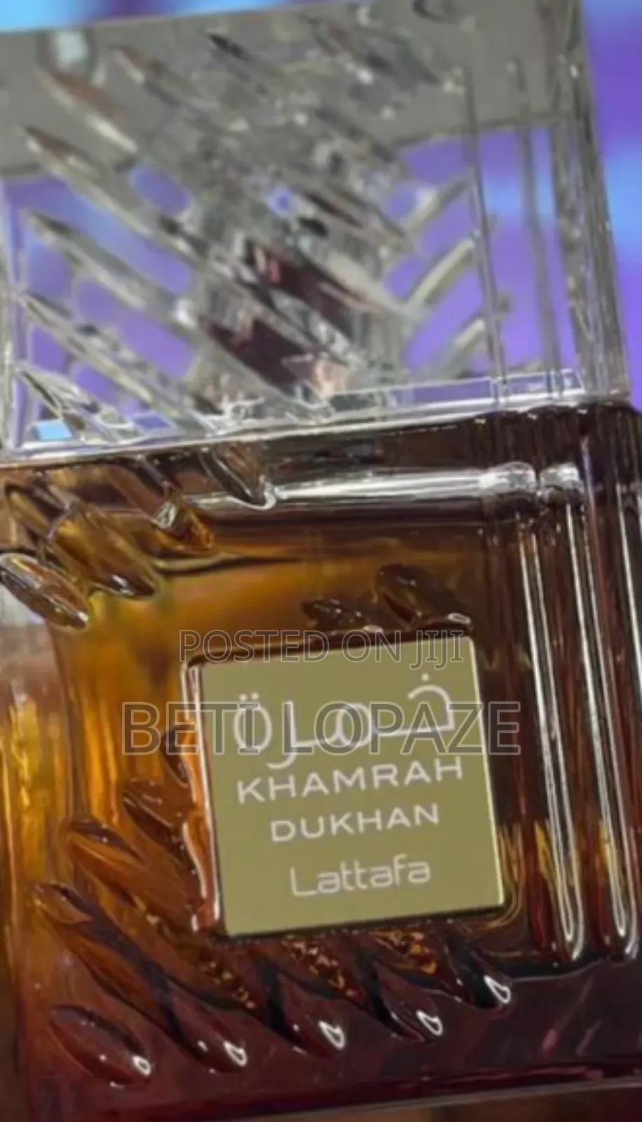Khamrah Lattafa Perfume