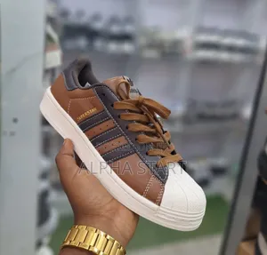  Adidas Super Star Brown Whit Color
 Made in Vietnam