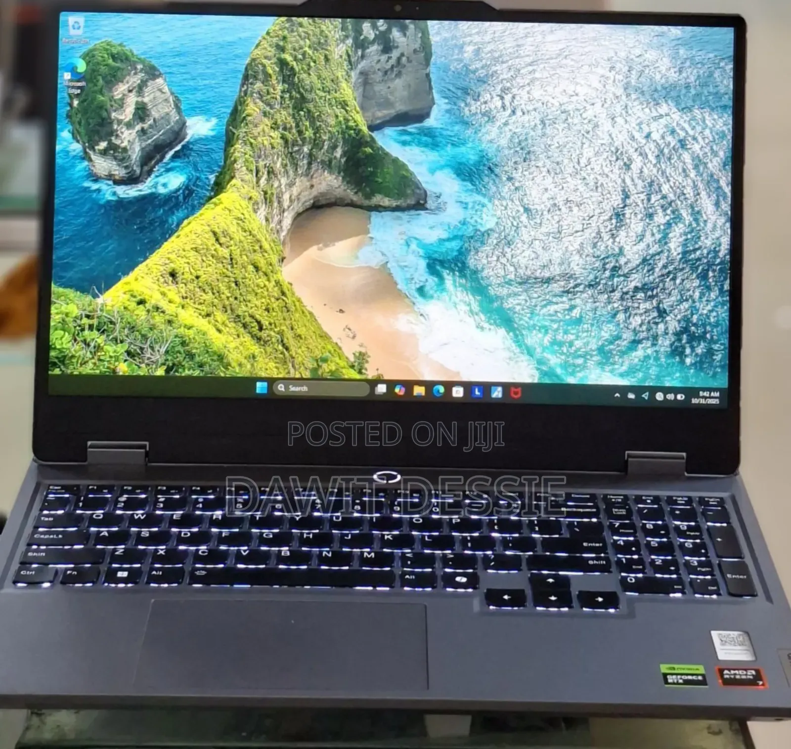 New Laptop Lenovo 16GB AMD Ryzen 7 SSD 1T
