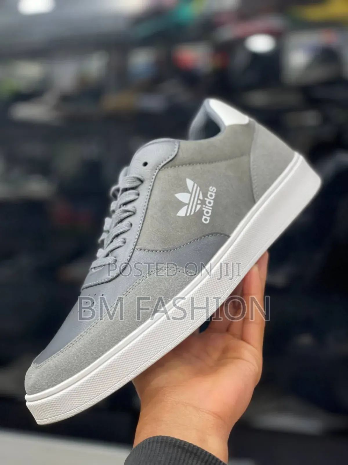 Gray Adidas Casual Sneaker-New