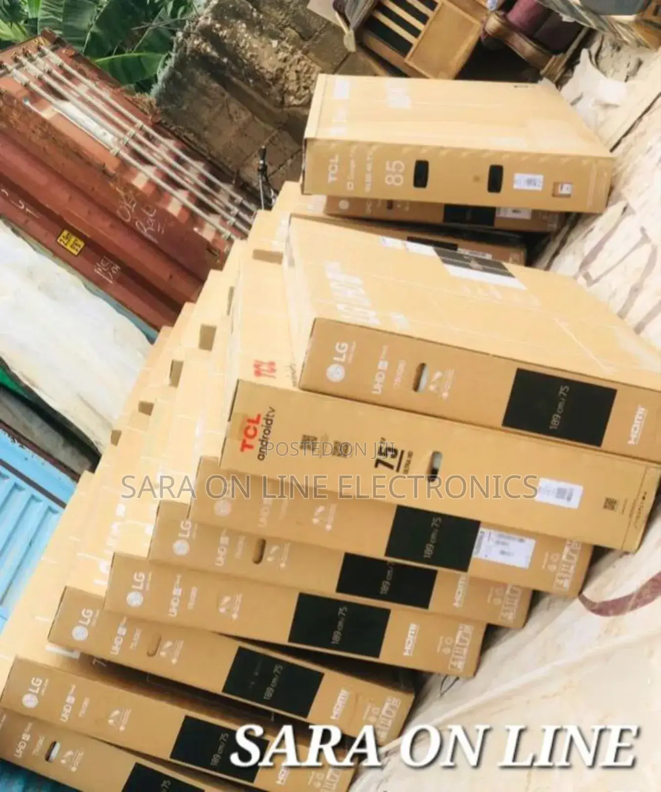 Lg , Samsung , Sony , TCL , Hisence , Orbit , Syinix , Infinix 85,75