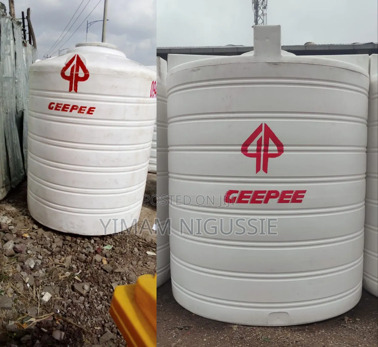 Plastic Geepee Water Tanker