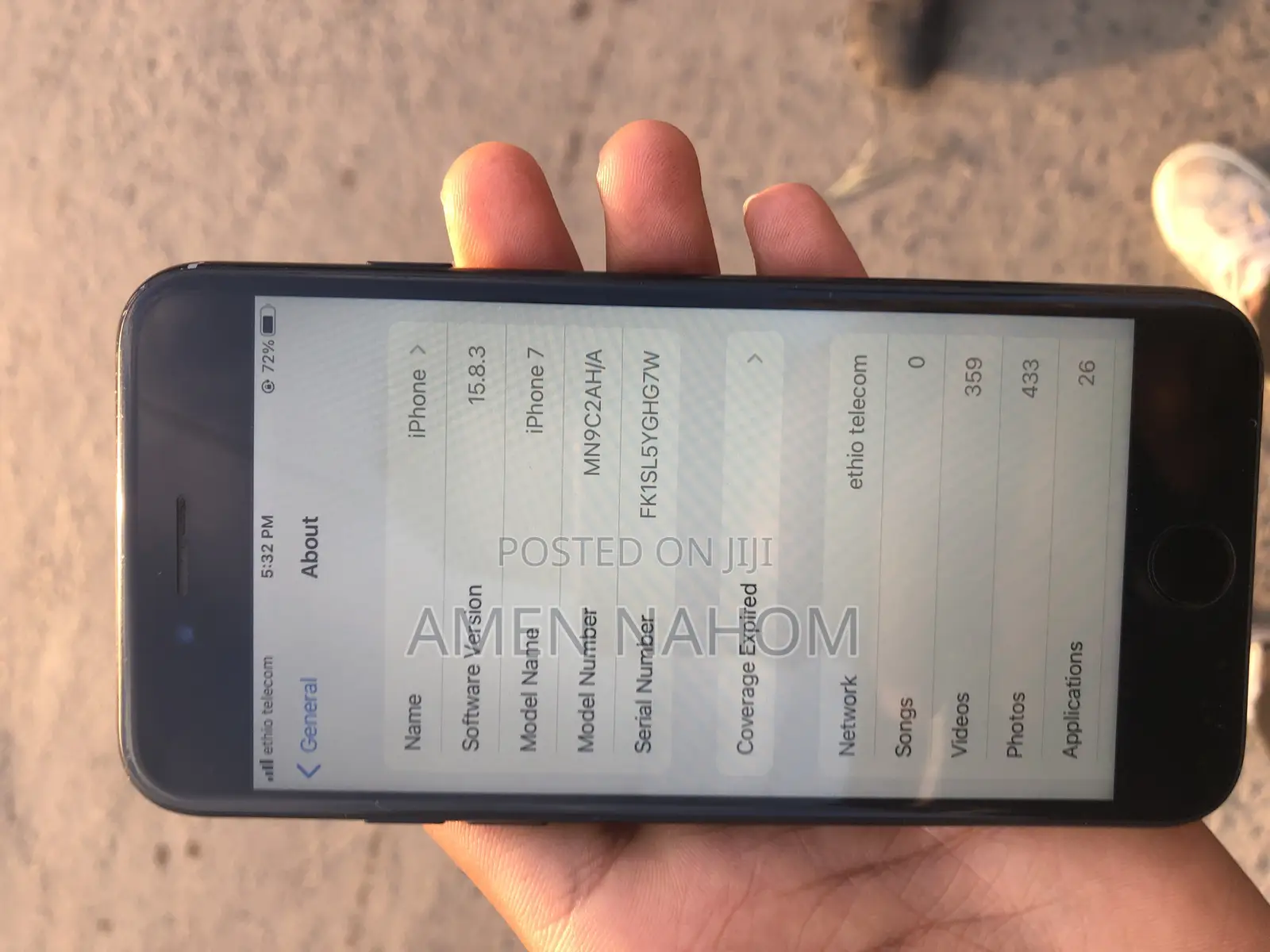 Apple iPhone 7 256 GB Black