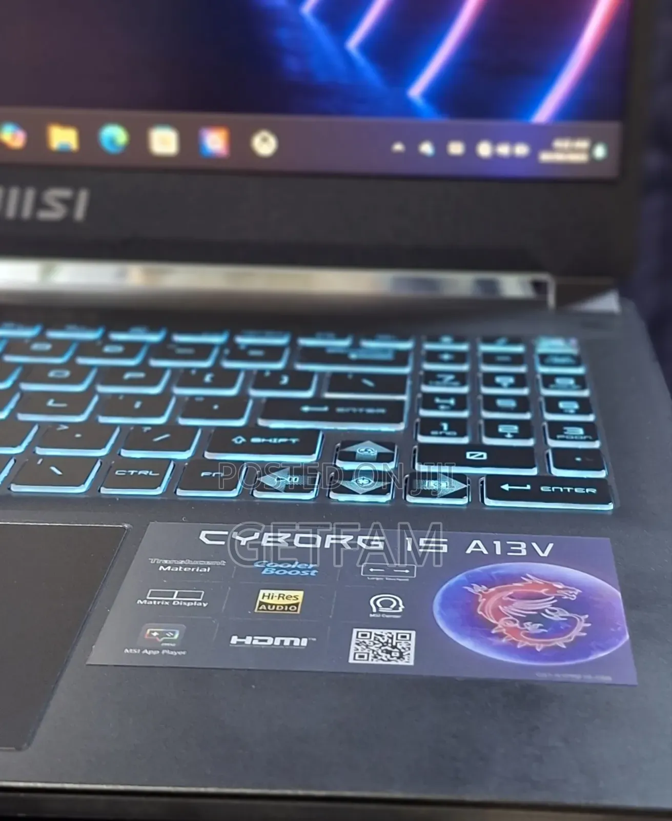 New Laptop MSI Pulse GL66 16GB Intel Core I7 SSD 512GB