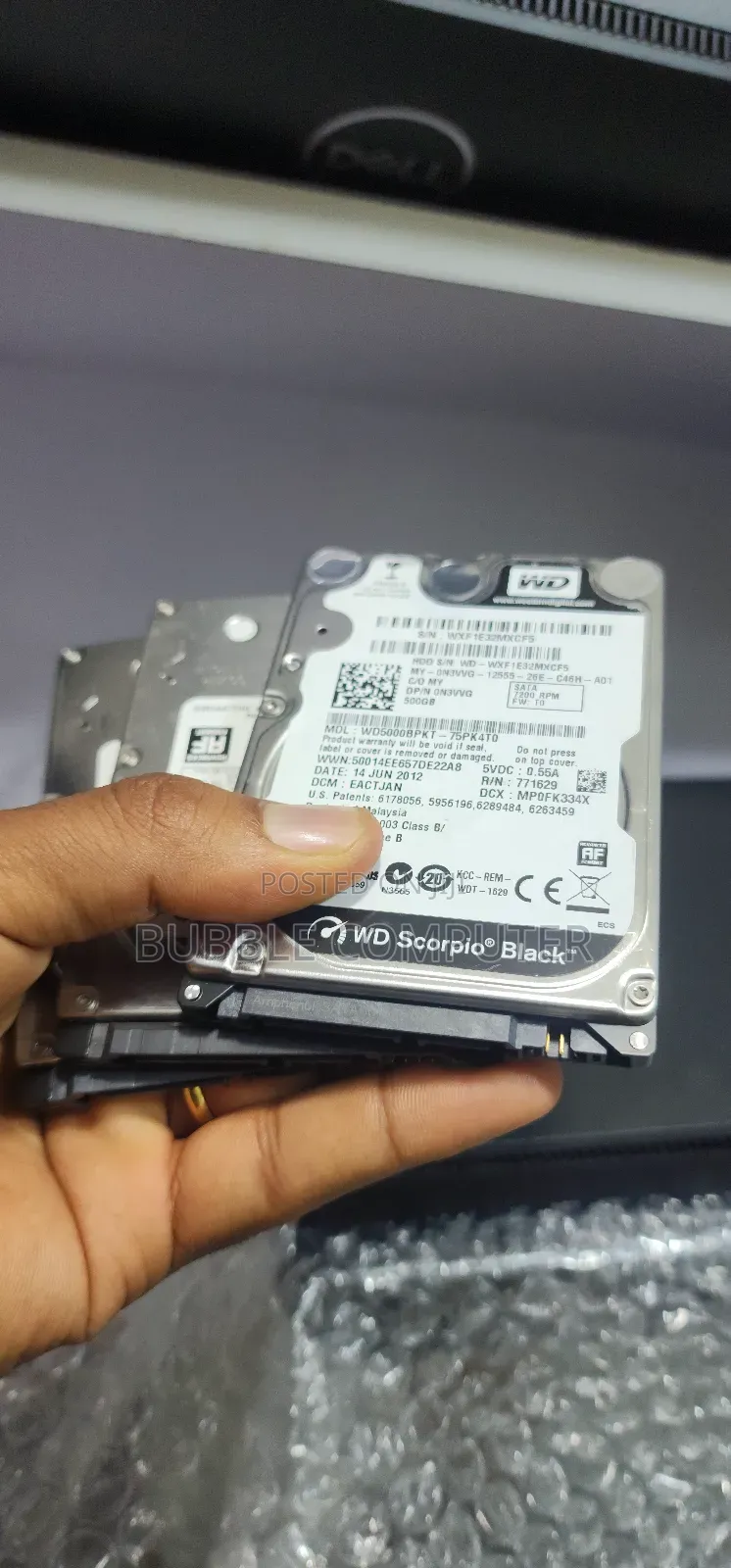 500 Gb Orginal Hard Disk Laptop