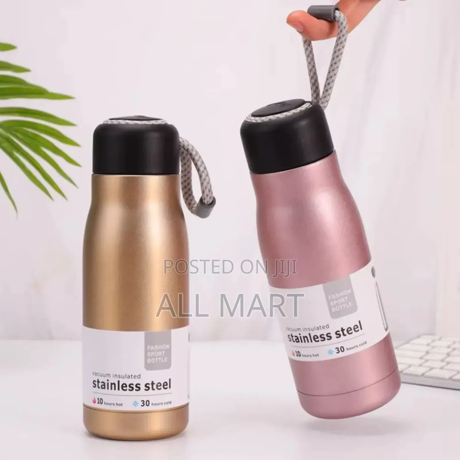 Stainless Steel Vacuum-Insulated Water Bottle