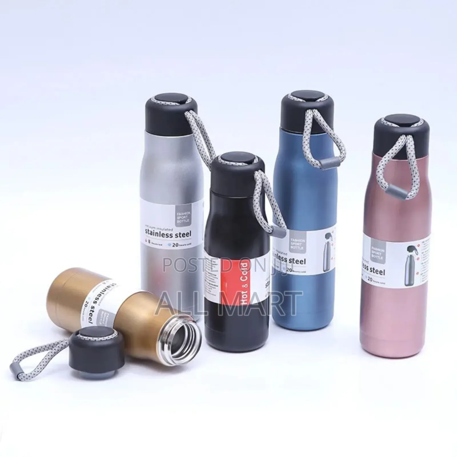 Stainless Steel Vacuum-Insulated Water Bottle