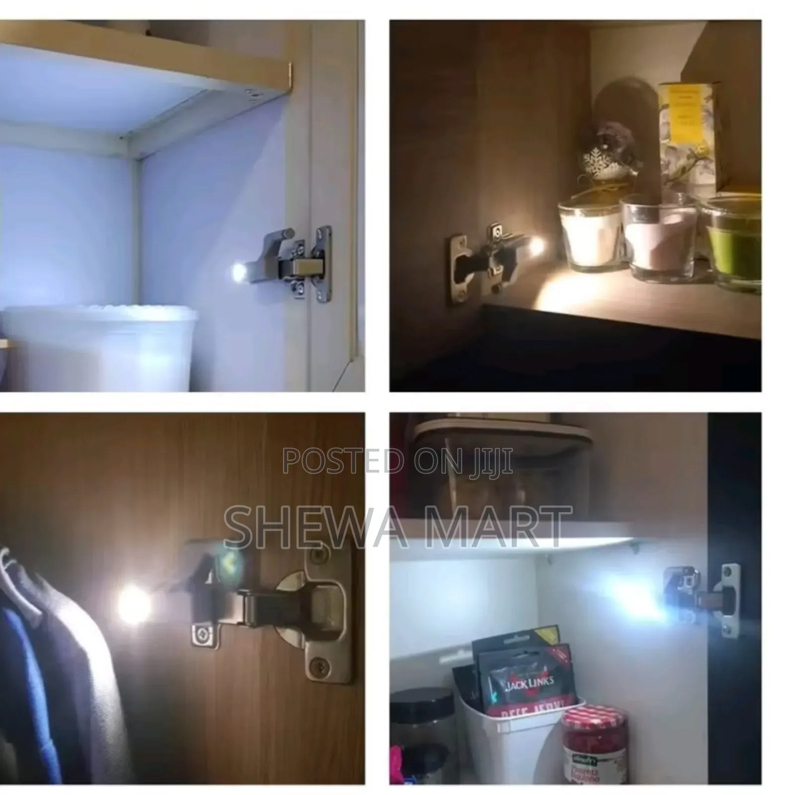 Led Hinged Lamp, Creative Home Cabinet