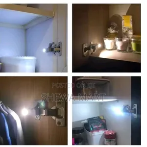 Led Hinged Lamp, Creative Home Cabinet