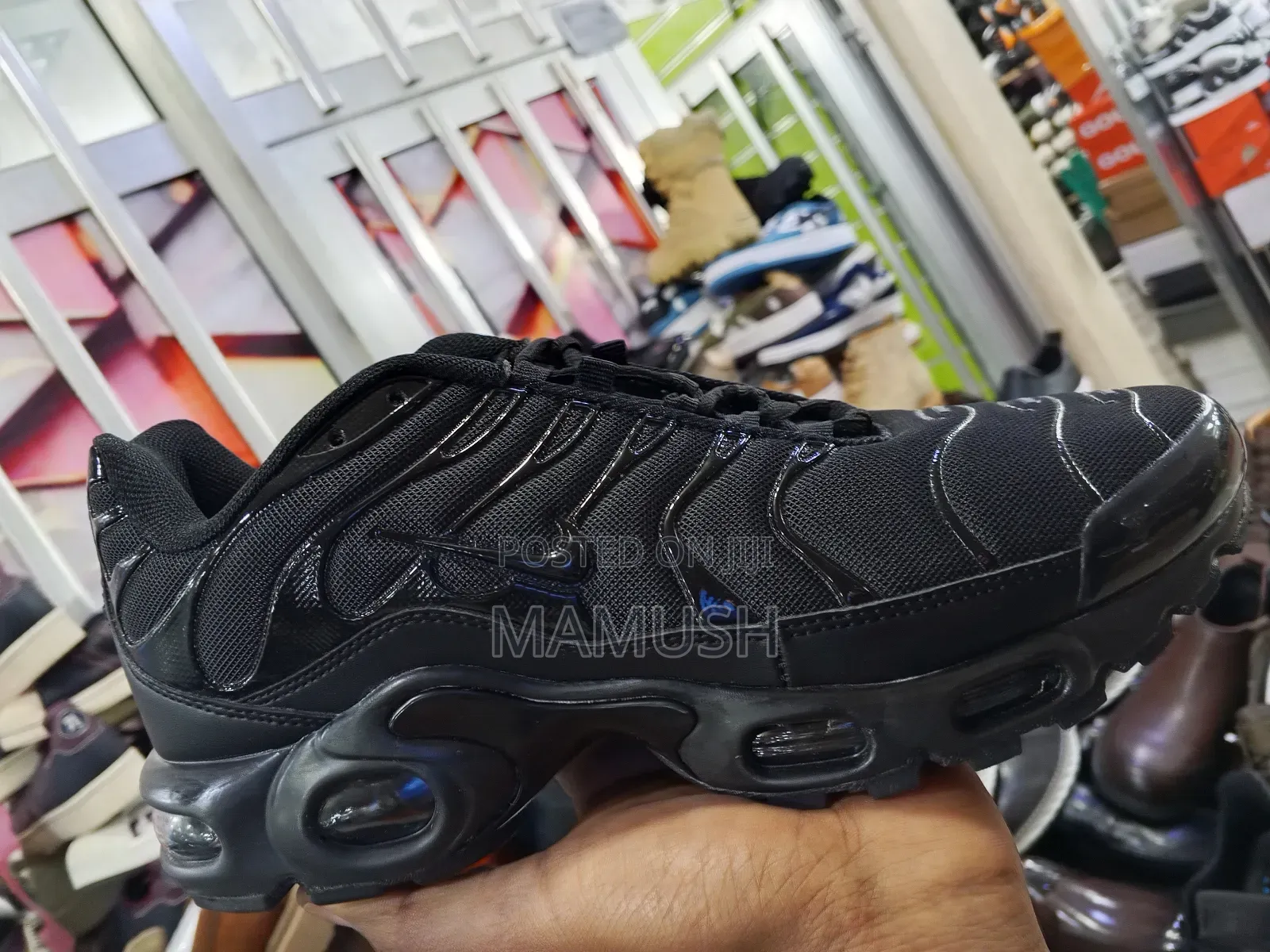 This Is Anike Air Max Plus Tn Wlof "Black Grey" Snickers