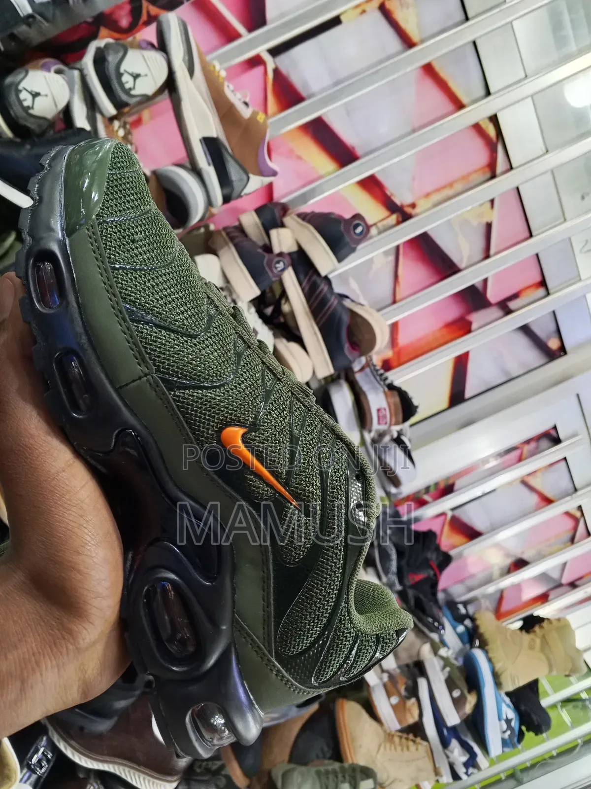 This Is Anike Air Max Plus Tn Wlof "Black Grey" Snickers