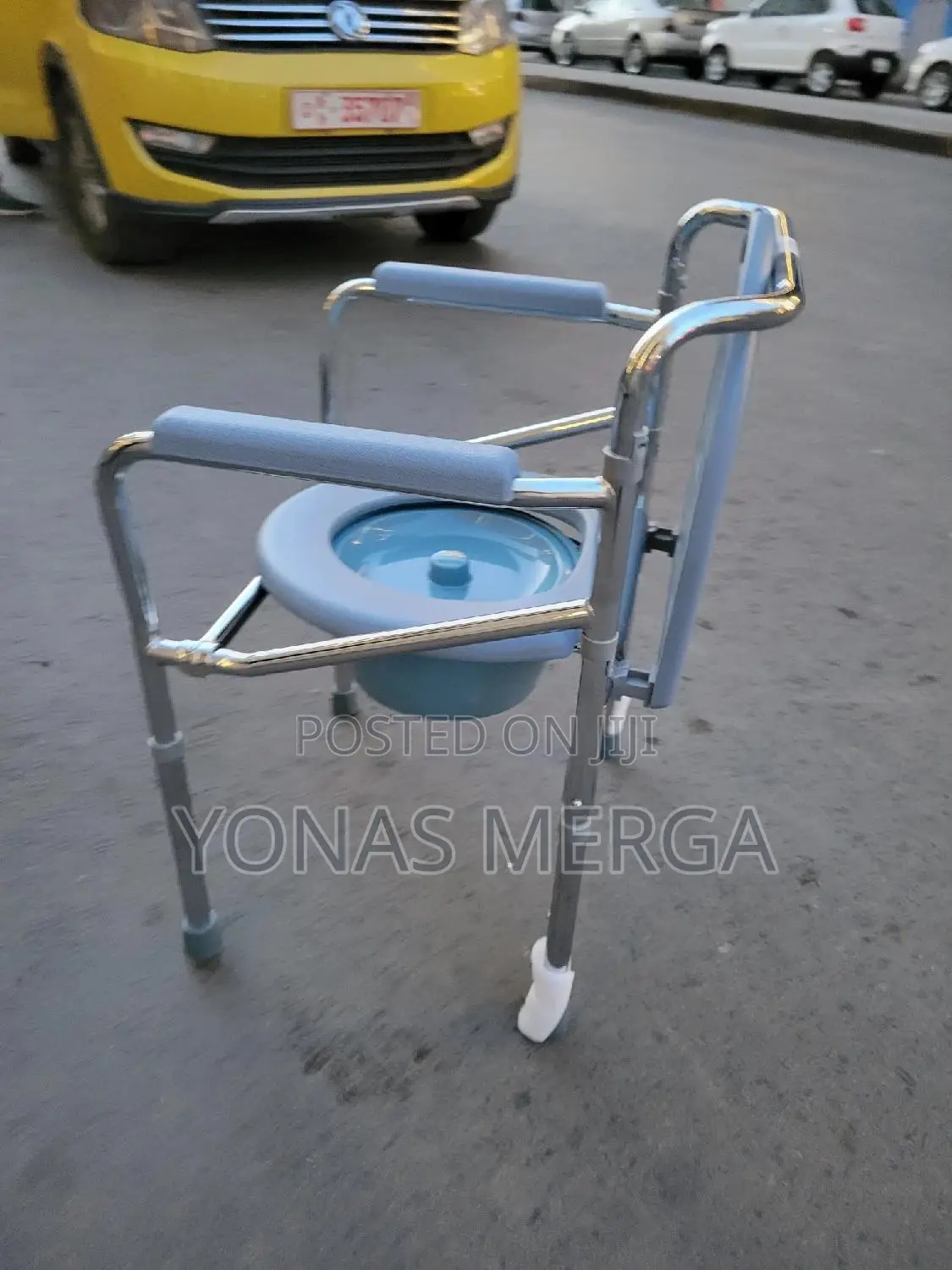 Portable Folding Bedside Toilet嗇壩commode Chair燄陰bucket, Shower Chair