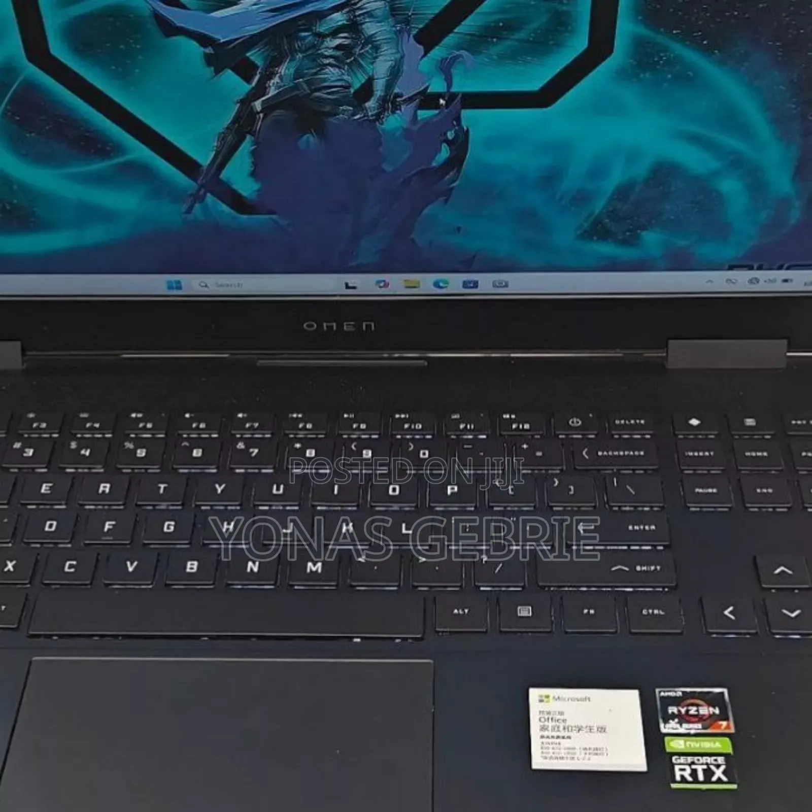 New Laptop HP Omen X 16GB AMD Ryzen 7 SSD 512GB