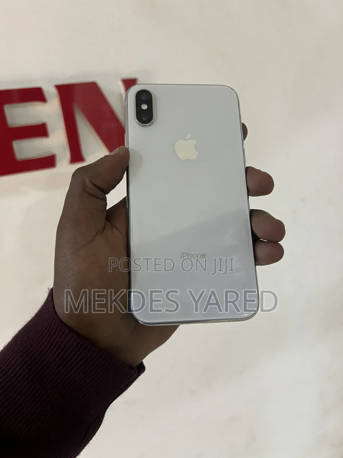 New Apple iPhone X 256 GB White