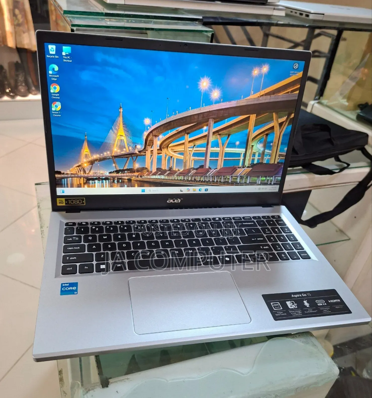 New Laptop Acer Aspire 5 8GB Intel Core I3 SSD 256GB