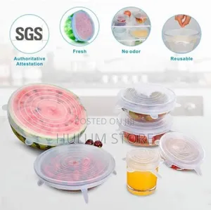 Super Stretch 6pcs Silicon Lids