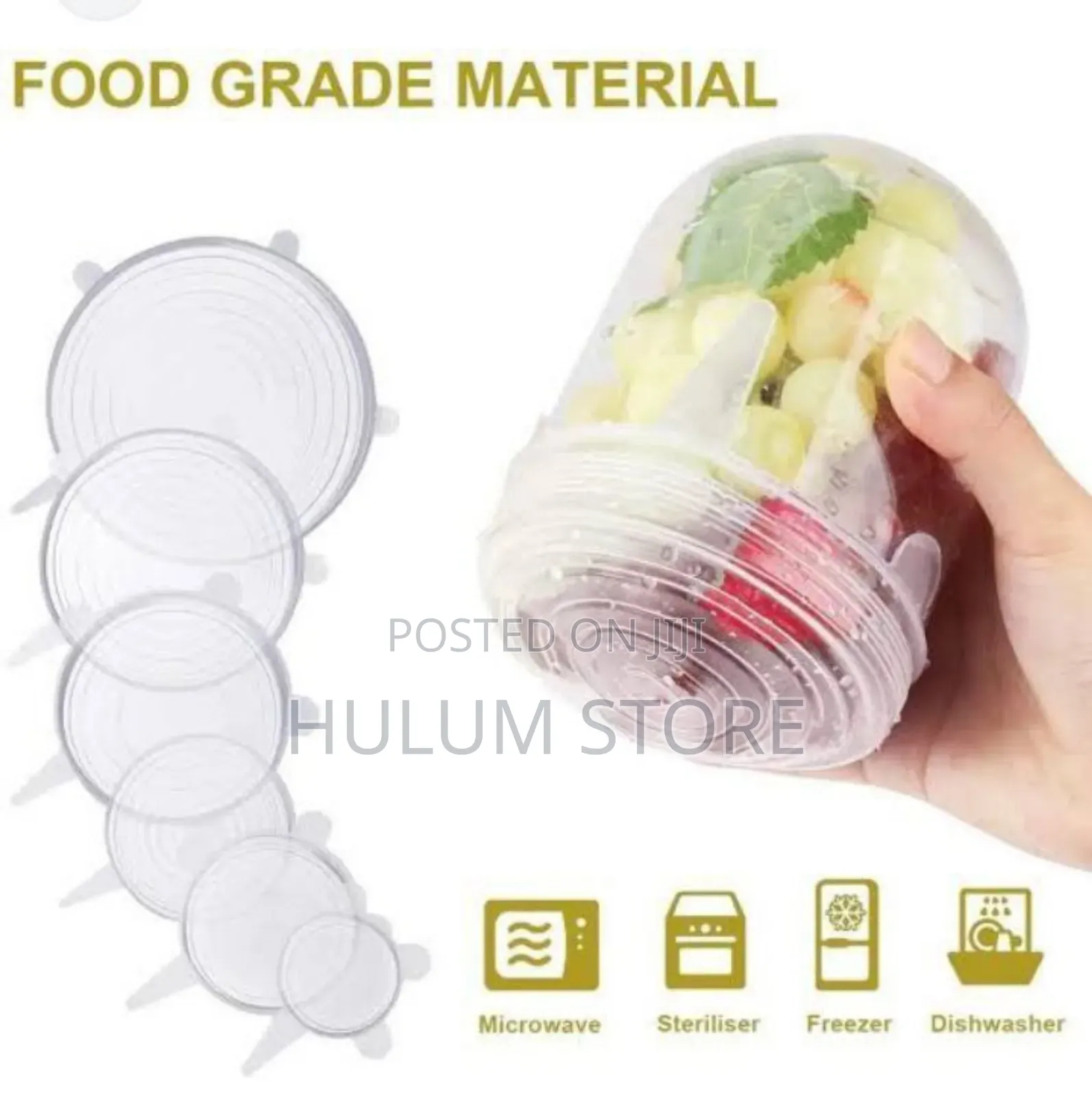 Super Stretch 6pcs Silicon Lids