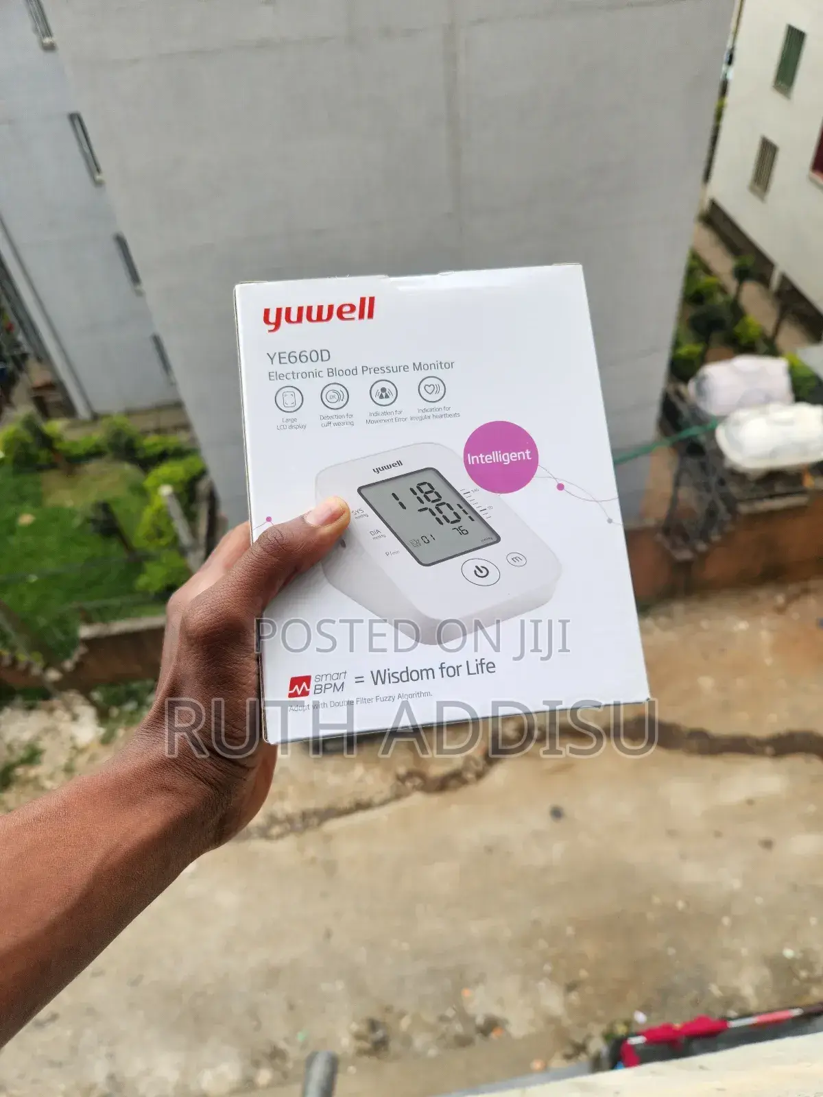 Yuwell Medical Model Ye660d Blood Pressure Monitor延續digital Bp Monitor