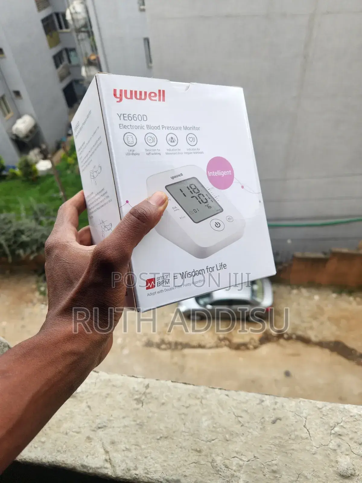 Yuwell Model Ye660d Blood Pressure Monitor協助brand New Digital Bp