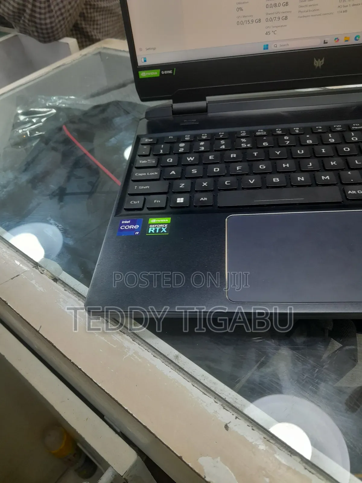 New Laptop Acer Predator Helios 300 16GB Intel Core I9 SSD 512GB