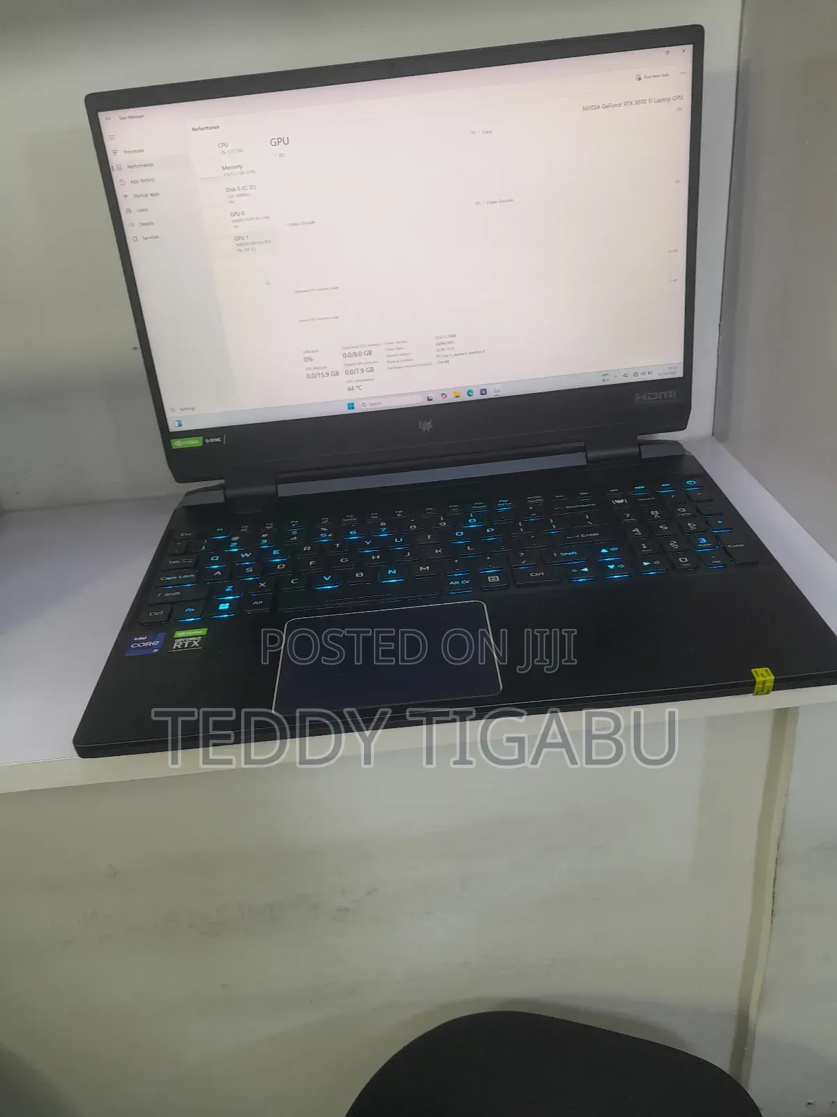 New Laptop Acer Predator Helios 300 16GB Intel Core I9 SSD 512GB