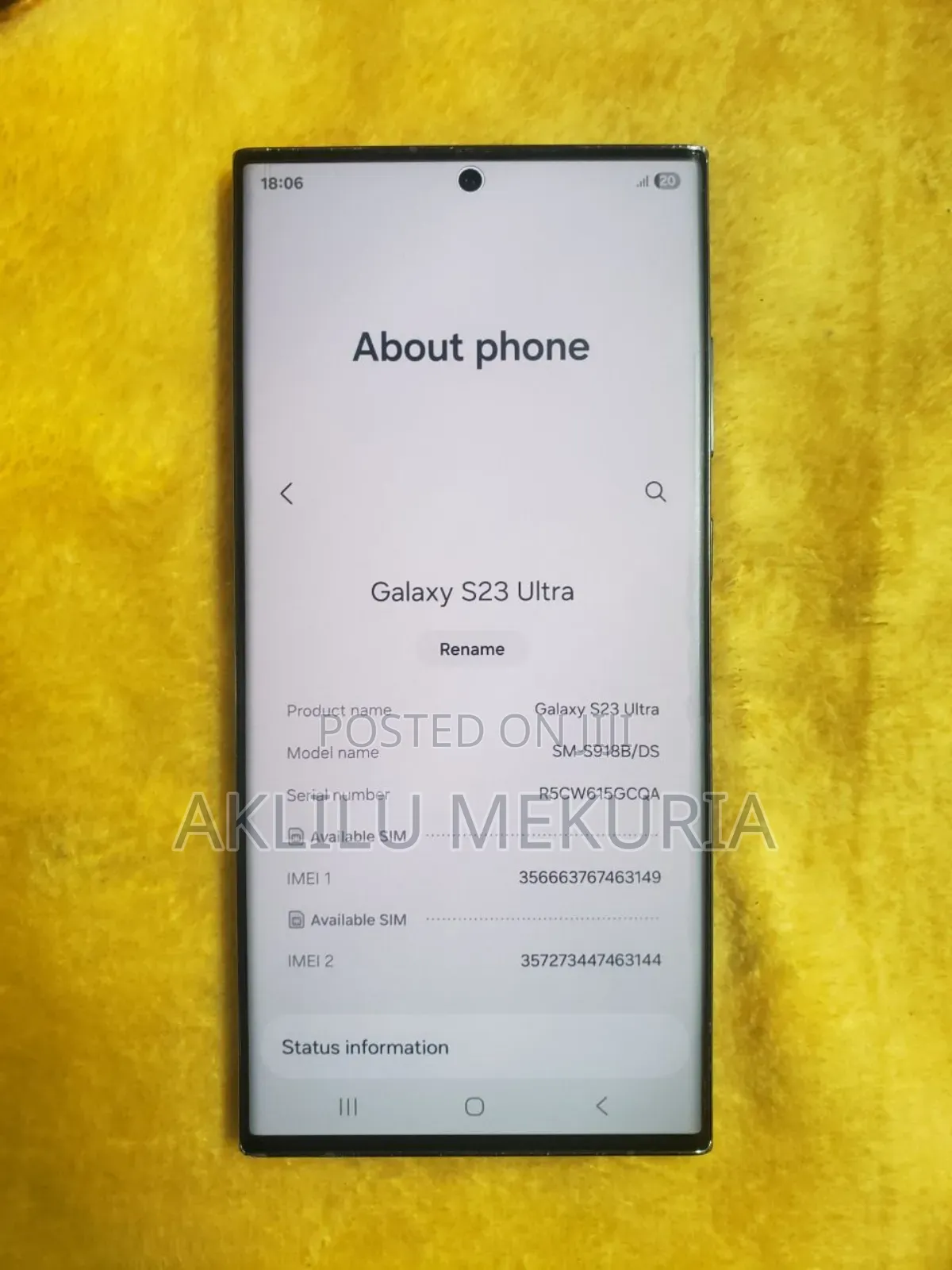 Samsung Galaxy S23 Ultra 256 GB Bronze