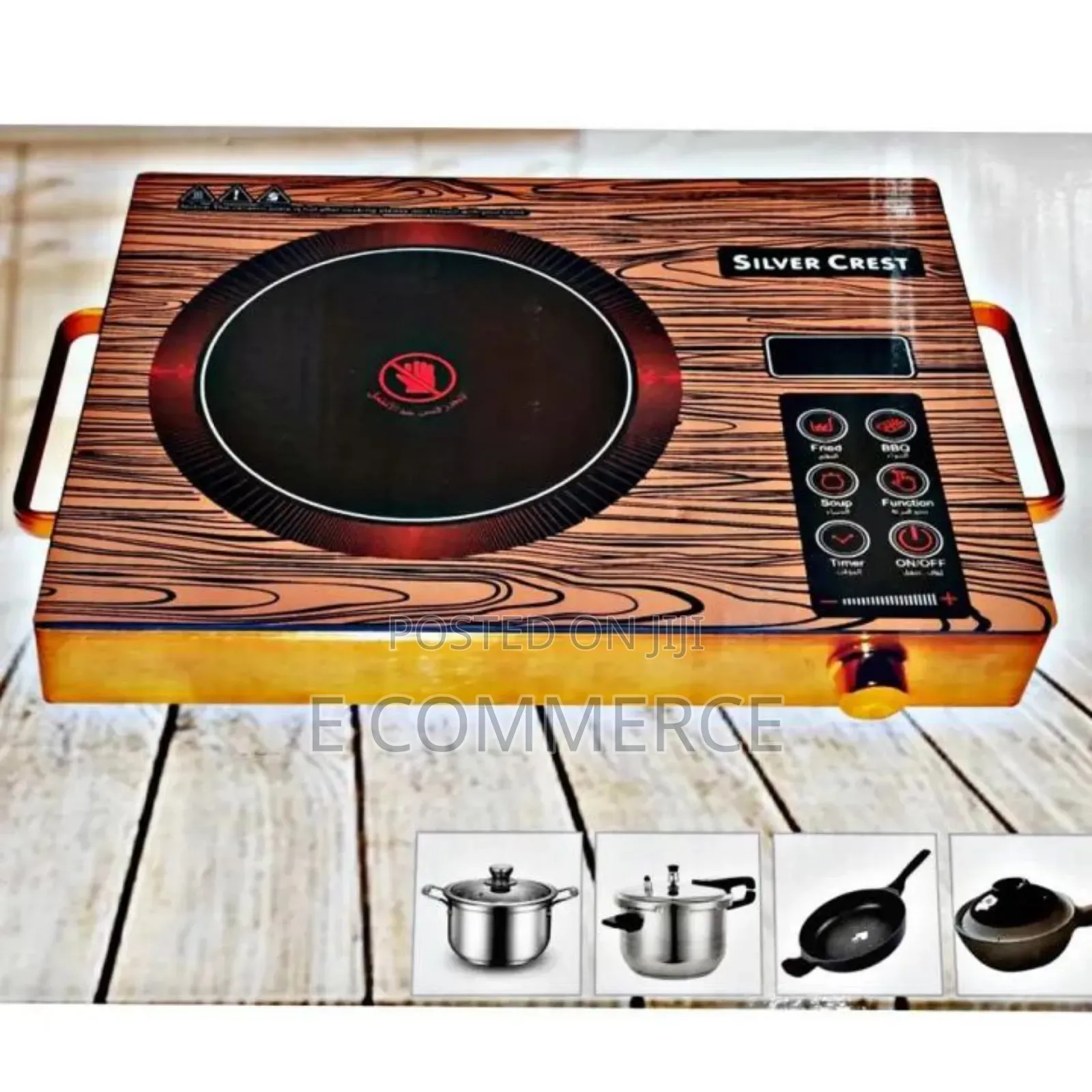 Silver Crest Single Touch Stove(ሲልቨር ክረስት ተች የኤሌክትሪክ ስቶቭ