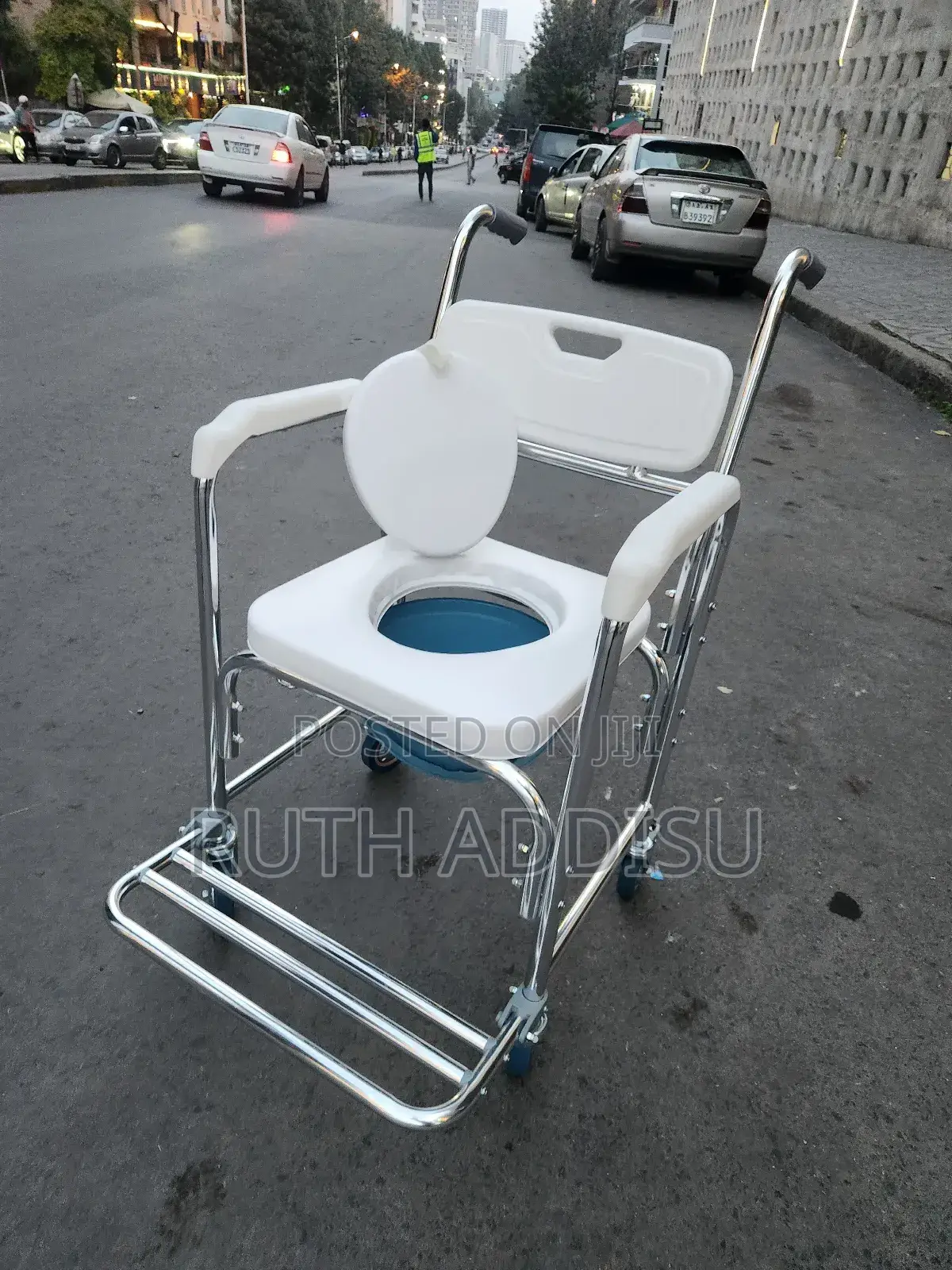 Poty Wheelchair較高commode Wheelchair協會wheelchair延伸commode Wheelchair