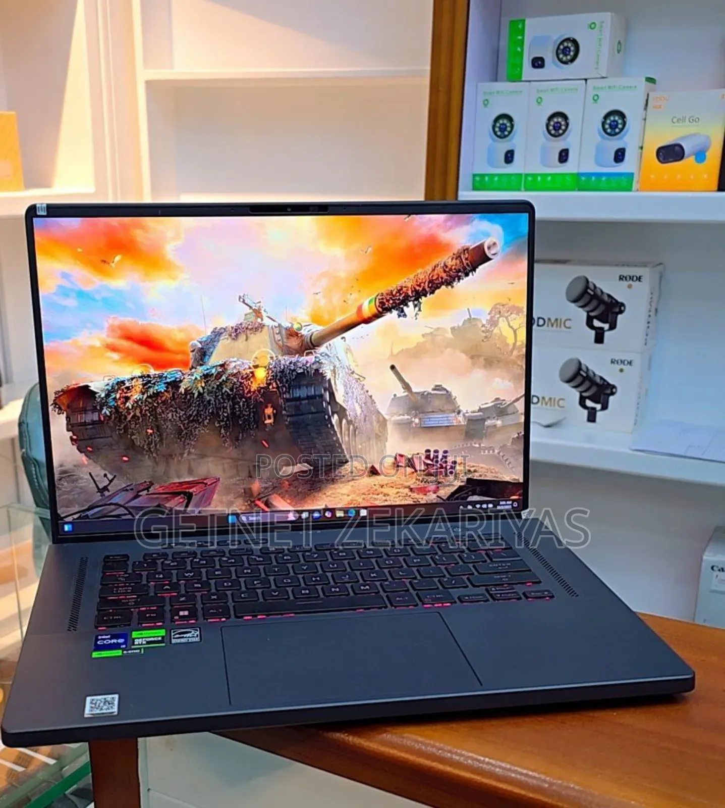 New Laptop Asus ROG Zephyrus G15 32GB Intel Core I9 SSD 1T