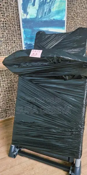 Photo - Folding Treadmill Home Cardio Running Machine Ẅ Incline