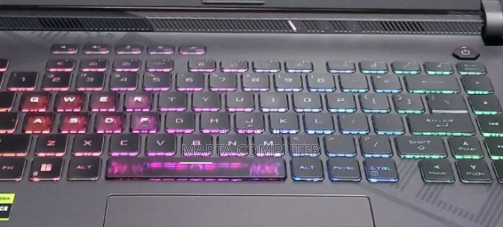 New Laptop Asus ROG Strix G15 16GB Intel Core I7 SSD 1T