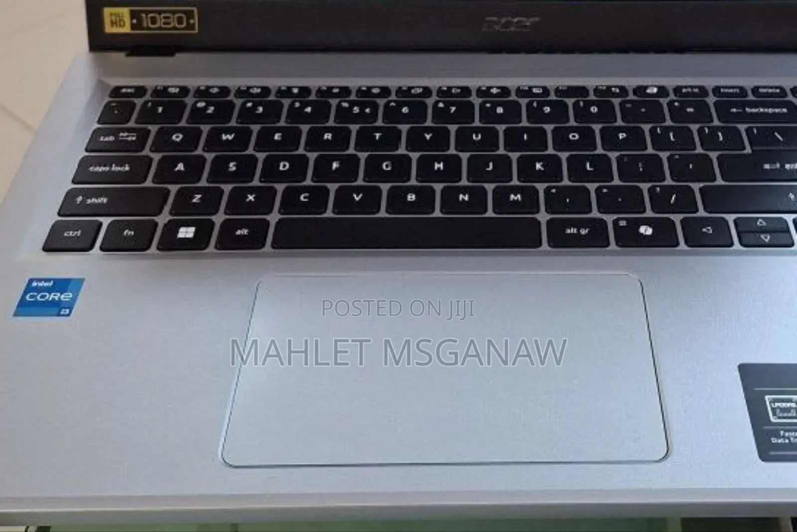 New Laptop Acer Aspire 5 8GB Intel Core i3 SSD 256GB