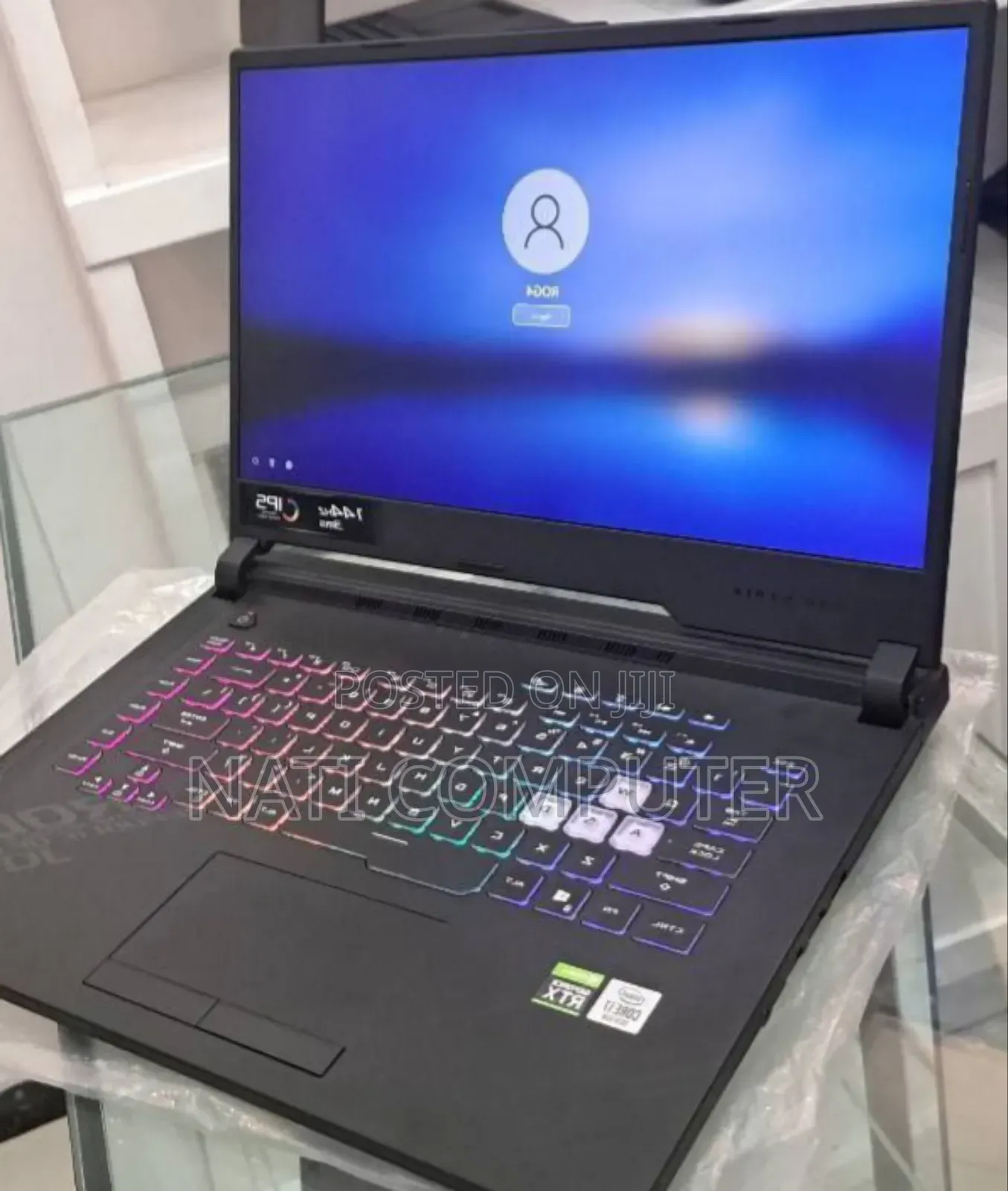 New Laptop Asus ROG Strix G15 16GB Intel Core I7 SSD 512GB