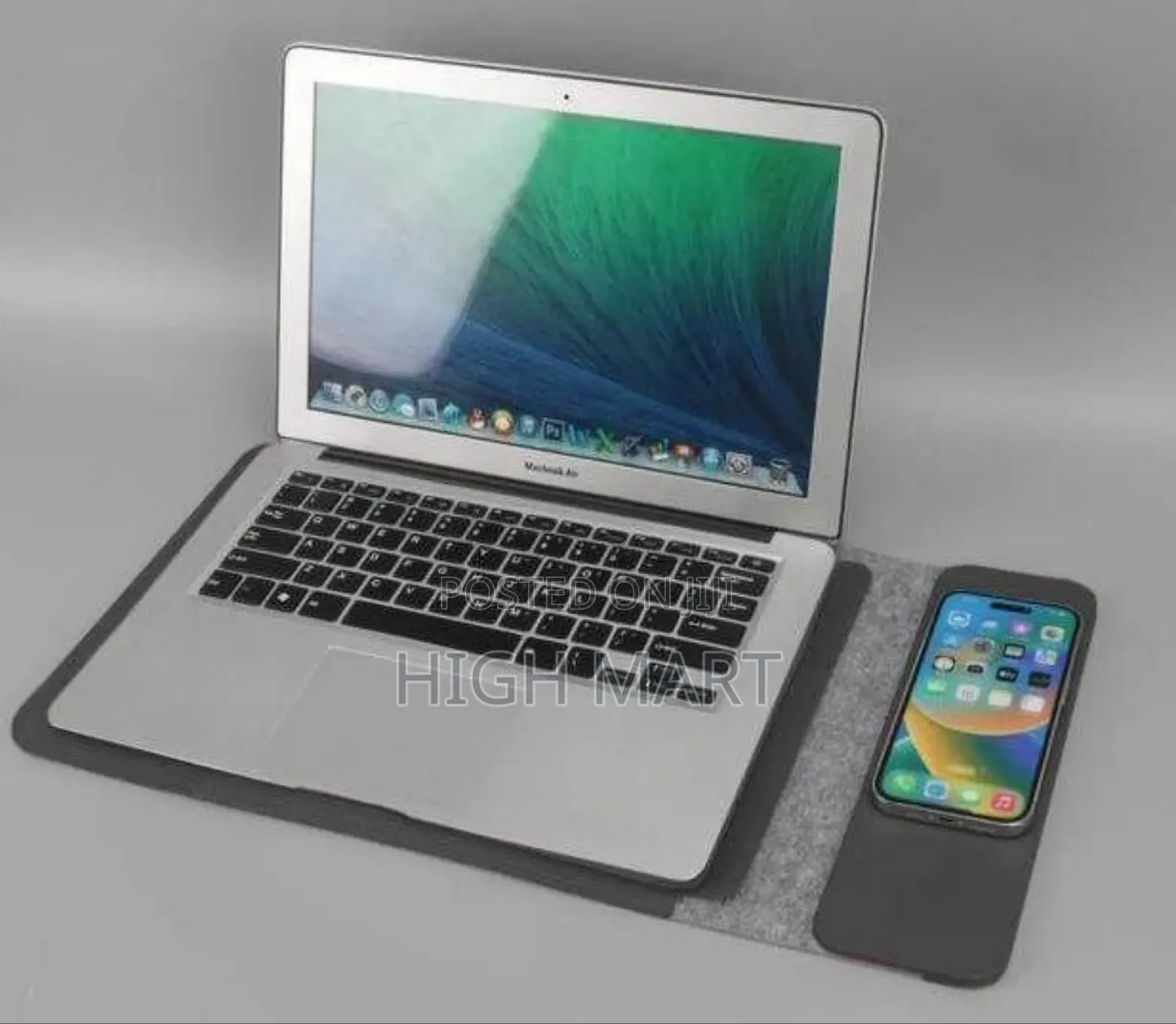 Camden Laptop Sleeve With 15w Wireless Charger