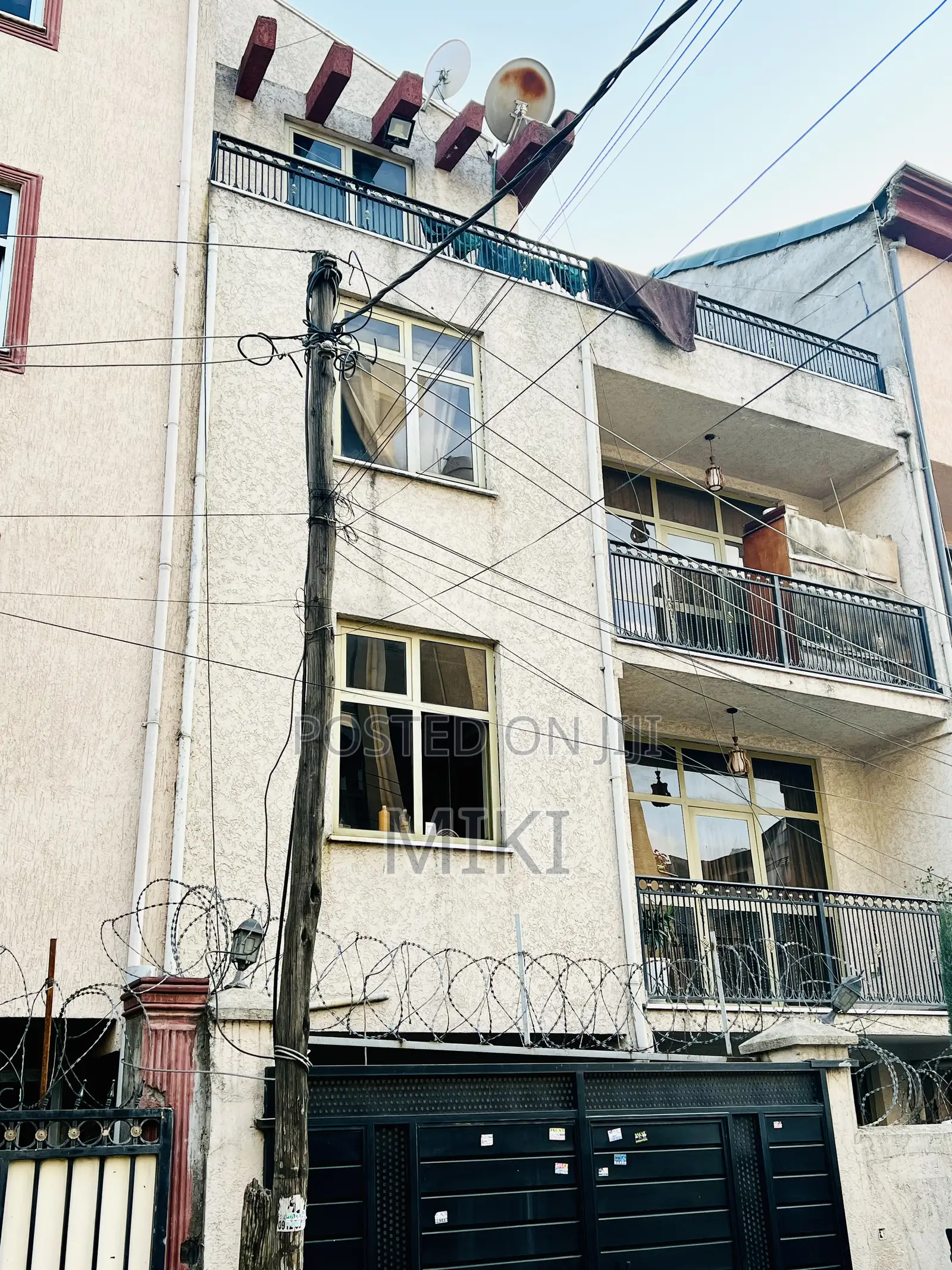 Furnished 4bdrm Townhouse/Terrace in Haile Garment, Nifas Silk-Lafto