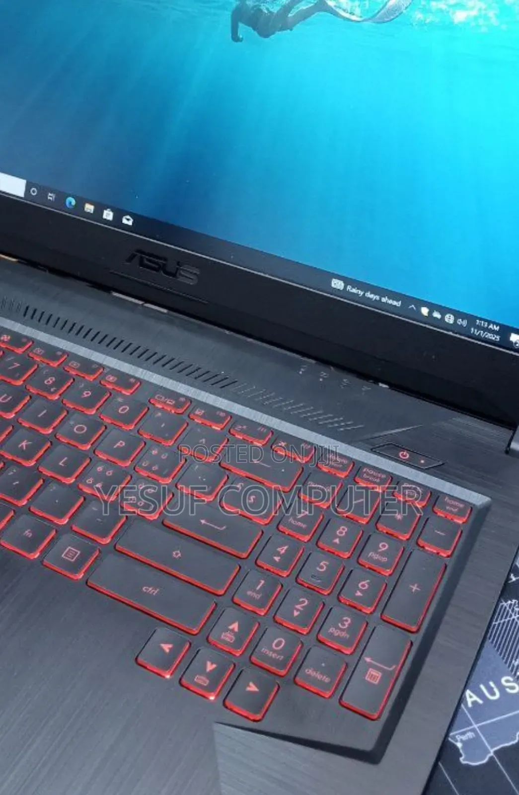 New Laptop Asus TUF Gaming A15 16GB Intel Core I7 SSD 256GB