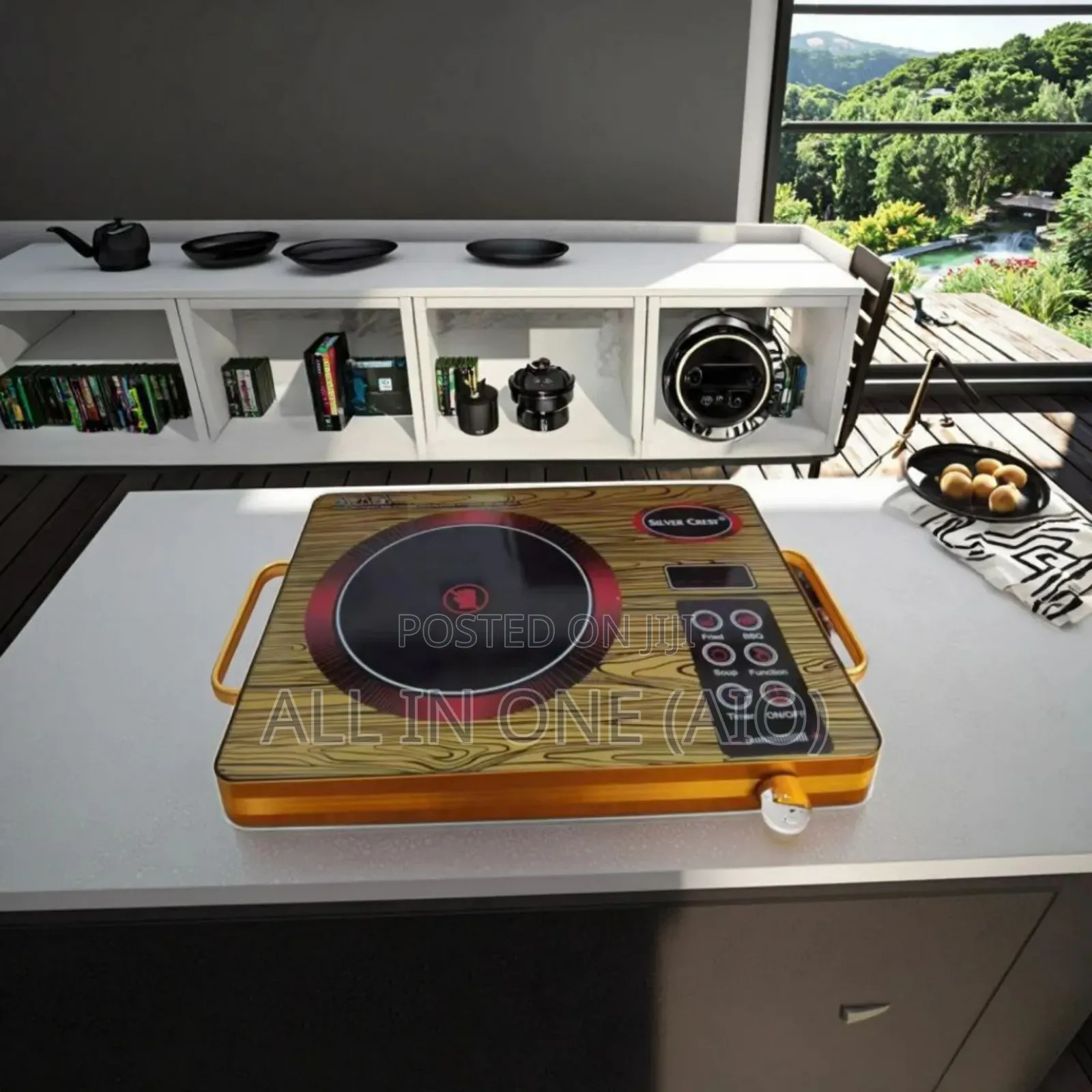 Silver Crest Single Touch Stove(ሲልቨር ክረስት ተች የኤሌክትሪክ ስቶቭ